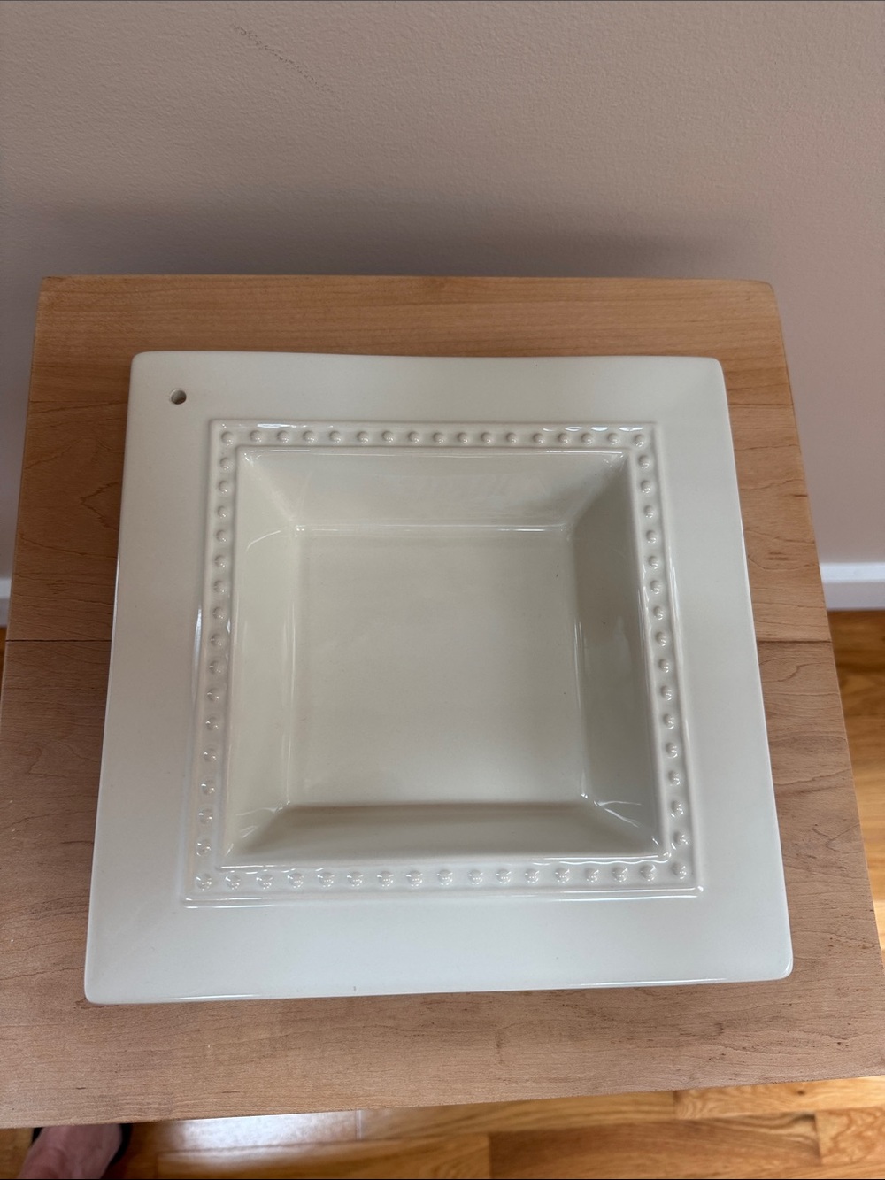 Nora Fleming Pearl Dot Napkin/Candy Dish